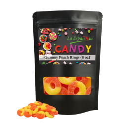 Gummy Peach Rings